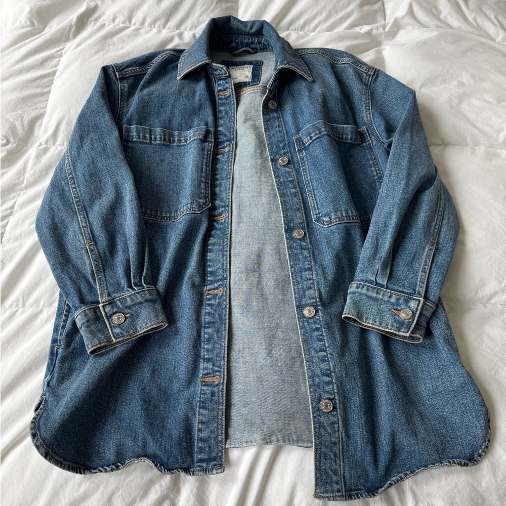 Abercrombie Denim Shacket